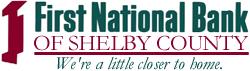 First National Bank of Shelby County Logo